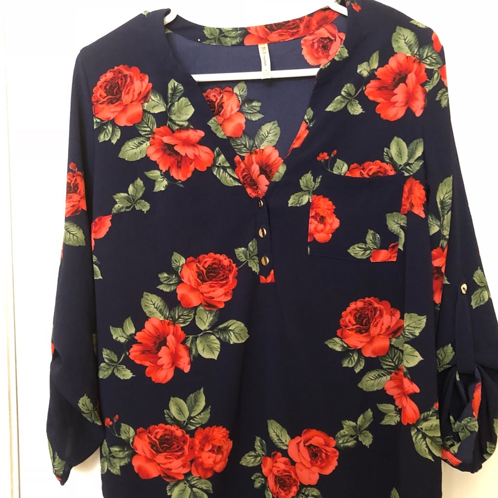 Floral blouse